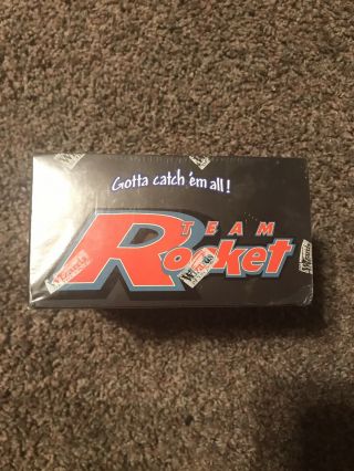 1ST EDITION - Team Rocket Booster Box - 36 Packs - Factory 2