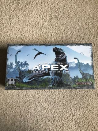 Die - Hard Games Cardgame Apex - Theropod Deck - Building Game (2nd Edition Box Nm -