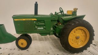 1/16 Ertl Eska Toy Farm Tractor John Deere 3010 & Mounted Corn Picker Long Nose 3
