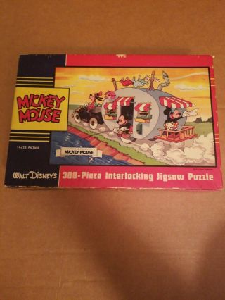 Mickey Mouse Vintage 300 Piece Puzzle