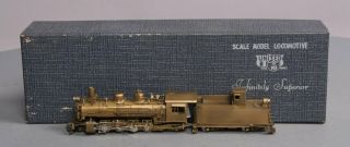 United Models Brass Hon3 D&rgw K - 28 2 - 8 - 2 Steam Locomotive And Tender Ex/box