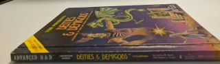 TSR Deities & Demigods Dungeons & Dragons 1980 1st Printing 1st Ed,  144 pages 3