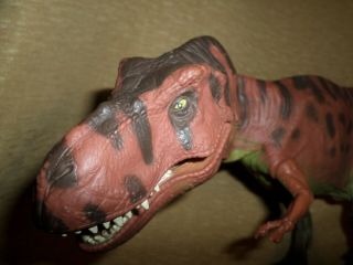 1993 Kenner Jurassic Park Red Tyrannosaurus T - Rex Jp 09 Electronic Broken Neck