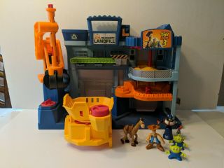 Disney Pixar Toy Story 3 Tri County Landfill Fisher Price Imaginext W/characters