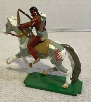 Ron Wall Miniatures - Civil War Mounted Sioux Warrior With Bow And Arrow