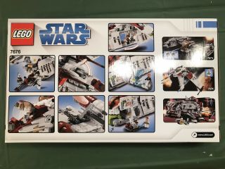 LEGO 7676 Star Wars Republic Attack Gunship Starting.  99 NISB 2