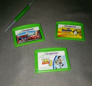 LeapFrog LeapPad Learning System Tablet Console,  3 Games & Case 2