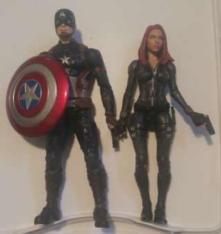 Marvel Legends First Ten Years Captain America & Winter Soldier Black Widow