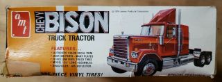 Vintage AMT Lesney Chevy Bison Truck Tractor 1:25 model kit 5002 4