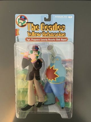 Mcfarlane Toys/the Beatles Yellow Submarine/paul With Sucking Monster