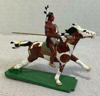 Ron Wall Miniatures - Civil War Mounted Sioux Warrior With Spear