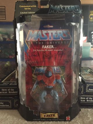 Motu,  Commemorative Faker,  Misb,  Moc,  Masters Of The Universe He - Man