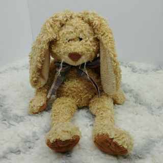 Ty Bunny Rabbit 16 " With Bow And Floppy Ears