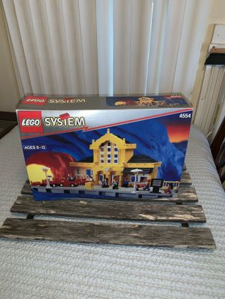 Lego System 4554 Metro Station In The Box - With Instructions & Stickers