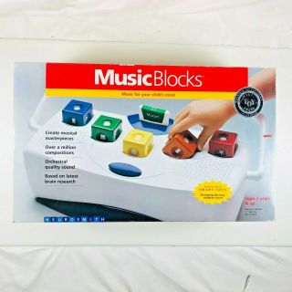 Neurosmith Music Blocks Educational Musical Learning Toy Sound Musical