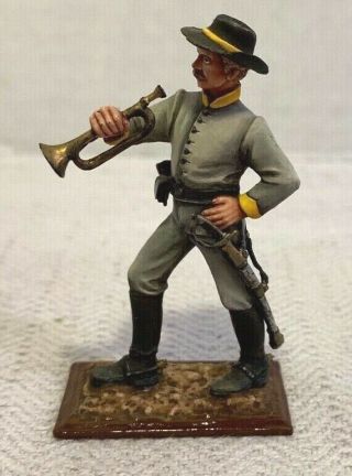 Aeroart St.  Petersburg Russia Am.  Civil War Confederate Bugle Player Soldier