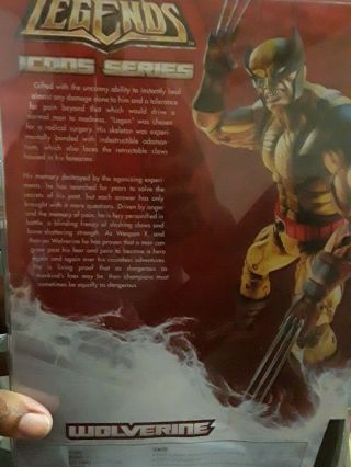 Marvel Legends Icon Series WOLVERINE Figure 12in/ 2