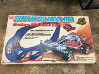 1988 Ban Dai Hyper Racer 4wd Enduro 500 Race Set
