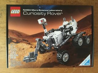 Lego Nasa Mars Science Laboratory Curiosity Rover Cuusoo 21104 Box