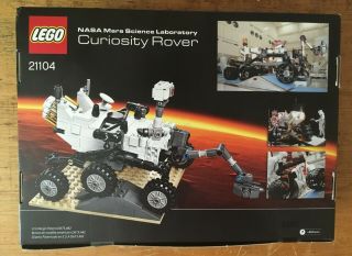 LEGO NASA Mars Science Laboratory Curiosity Rover CUUSOO 21104 BOX 2