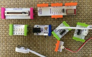 12 littleBits Electronics Wireless Receiver Dimmer p1 power direction wheel Etc 3