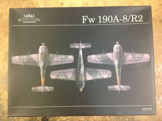 Khs - 1/48 Eduard Royal Class Model Kit R0004 Fw 190a - 8/r2 (two Complete Kits)
