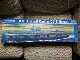 Trumpeter 1/350 U.  S.  Aircraft Carrier Cv - 8 Hornet 05601 5601