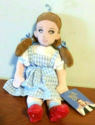 Warner Bros Wizard Of Oz Dorothy 11 " Beanbag Plush Stuffed Doll Bean Bag 1998