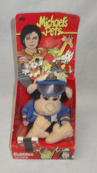 Vintage Ideal Michaels Pets Bubbles The Chimp Rare Michael Jackson