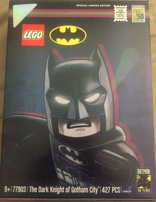 Lego Batman San Diego Comic Con 2019 80th Anniversary Exclusive Limited Edition