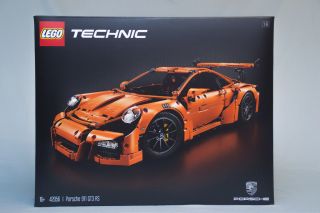 Lego Porsche 911 Gt3 Technic 42056  (very Rare) All Stickers And Books