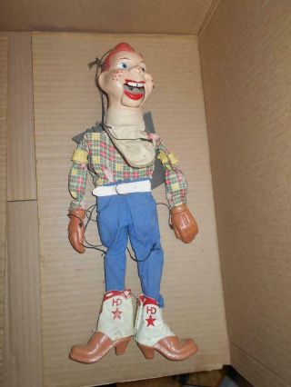 Vintage Howdy Doody Marionette Doll Puppet 1950’s