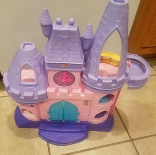 Fisher Price Little People Disney Princess Songs Palace Castle Playset
