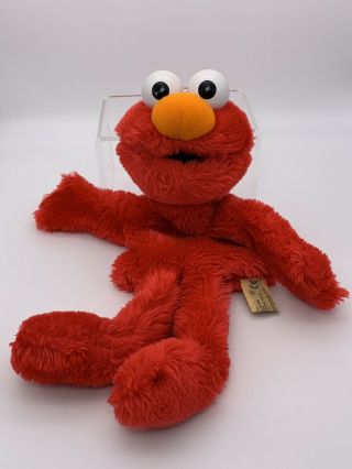 Rare Vintage 1992 Elmo Full Body Hand Puppet By Applause Jim Hensen