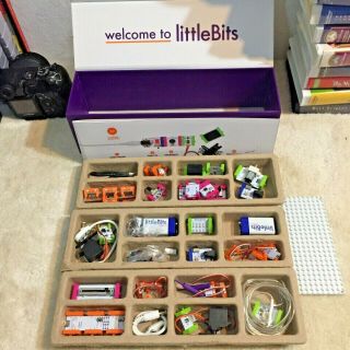 Littlebits Electronics Deluxe Kit Stem Learning Circuits Plus Complete