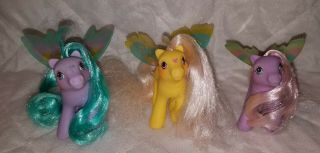 3 My Little Pony 1988 Summer Wing Ponies