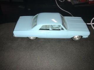 Amt 1964 Chevelle Coupe Friction Promo 1/25 Scale Light Blue