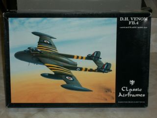 Classic Airframes 1/48 Scale D.  H.  Venom Fb.  4