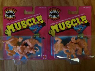 M.  U.  S.  C.  L.  E.  Street Sharks Full Set 6 Figs Muscle Mattel 7