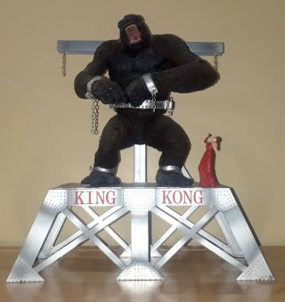 Mcfarlane Toys Movie Maniacs Series 3 King Kong - Loose & Complete