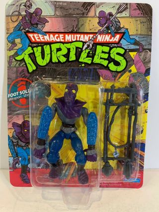 Playmates 1988 Teenage Mutant Ninja Turtles Foot Soldier Action Figure