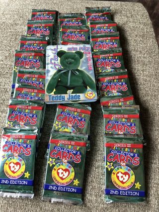 Ty Beanie Babies Collectors Cards Series 3 2nd Edition.  24 Packs