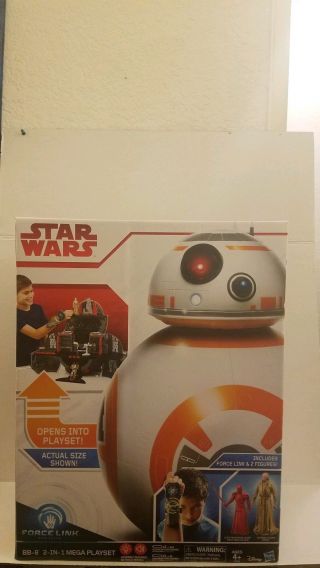 Star Wars Bb - 8 2 - In - 1 Mega Playset Includes Forcelink And 2 Action Figures