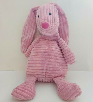 Jellycat Cordy Roy Bunny Hare Pink Plush Soft Toy Floppy Corduroy Large 16 "