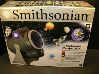 Miob Smithsonian Optics Room Planetarium Dual Projector W/ All 3 Discs