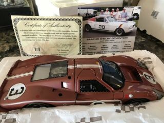 1/18 Exoto 1967 Ford Gt40 Mkii 3 Lemans Andretti Bianchi Rlg18052