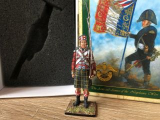 First Legion: Boxed Set Nap0214.  92nd Highlander At Attention.  Fine In Fine Box