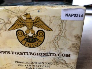 First Legion: Boxed Set NAP0214.  92nd Highlander At Attention.  Fine In Fine Box 3