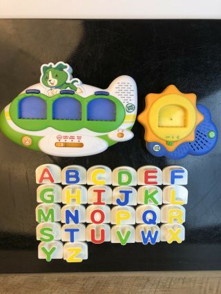 Leap Frog Fridge Phonics Sound Airplane Sun Lower Case Small Letters