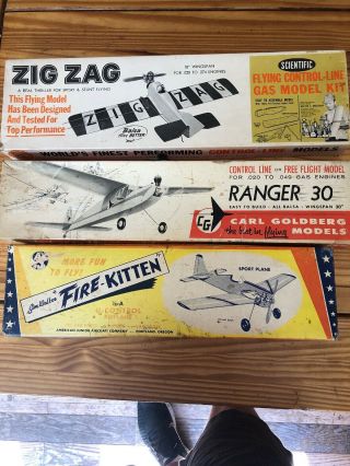 Carl Goldberg,  Scientific,  & Jim Walker.  Air Plane Flying Model Kits
